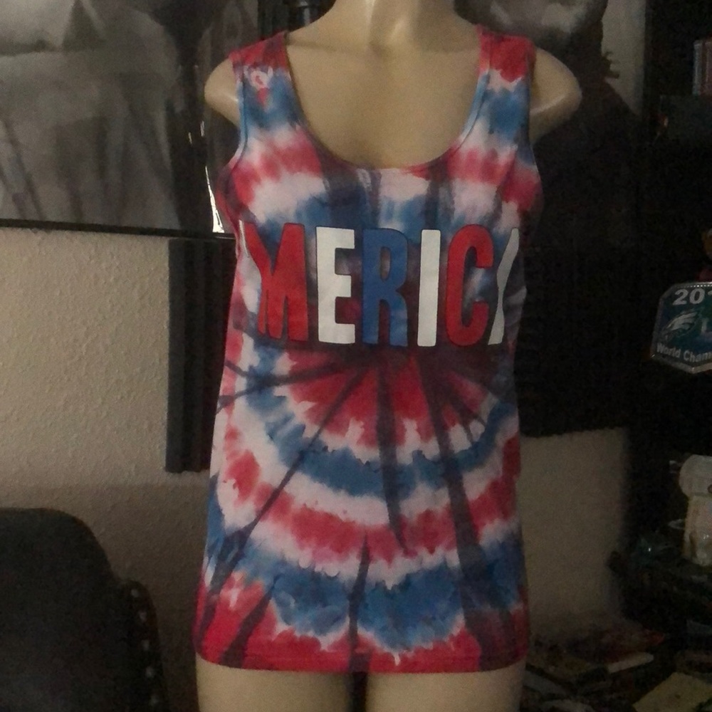“ ‘MERICA ” Patriotic Tank Top